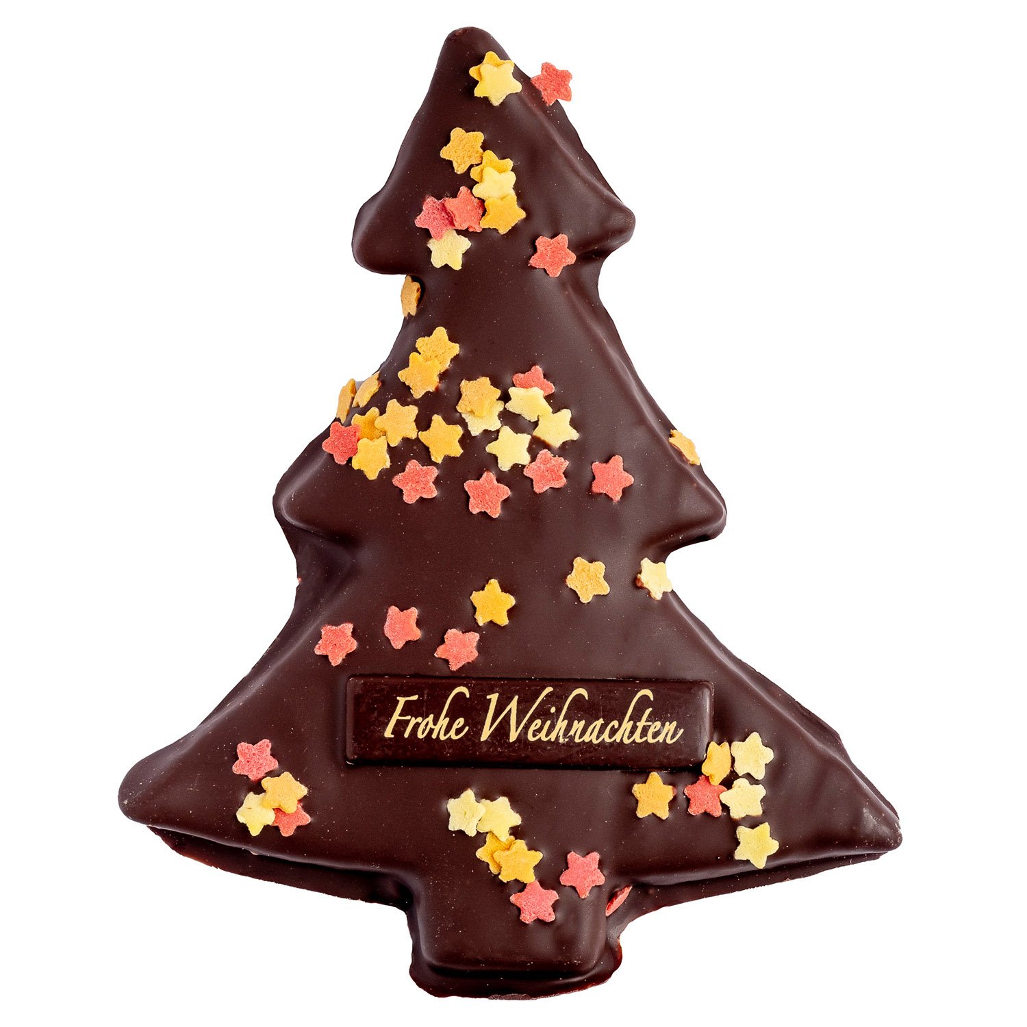 Weihnachtsbaum mit Zartbitterschokolade 150g